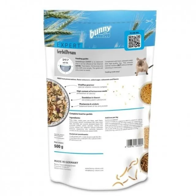Bunny Nature GerbilDream Expert, 500 g
