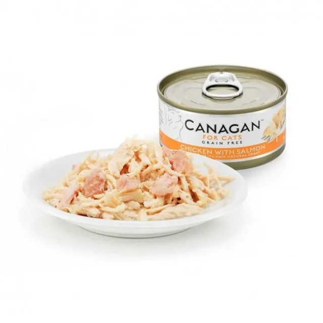 Canagan Cat Chicken with Salmon in Gravy 75 g
