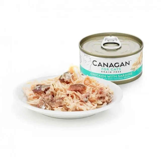 Canagan Cat Chicken with Sardine in Gravy 75 g