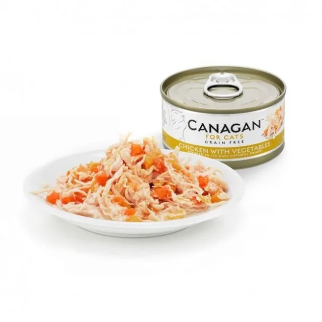 Canagan Cat Chicken with Vegetables in Gravy 75 g