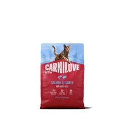 Carnilove Cat Adult Active Salmon & Turkey