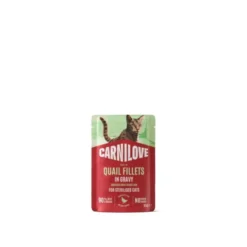 Carnilove Cat Adult Sterilized Quail with Dandelion 85 g