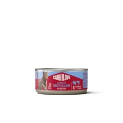 CARNILOVE cat CAN pate turkey & salmon
