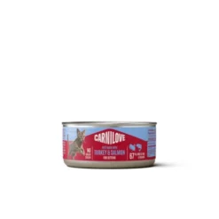 CARNILOVE cat CAN pate turkey & salmon for kittens