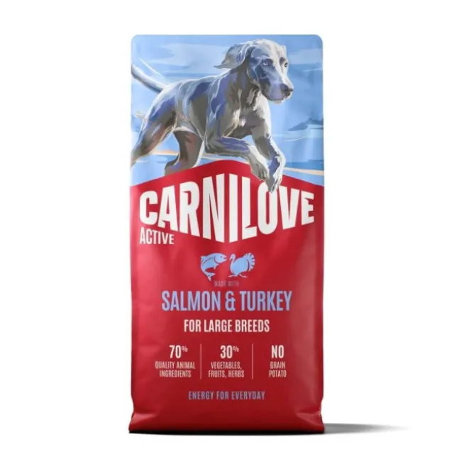 Carnilove Dog Adult Active Large Breed Salmon & Turkey