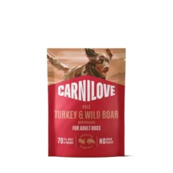 Carnilove Dog Adult Turkey & Wild boar with Rosehips Paté 300 g