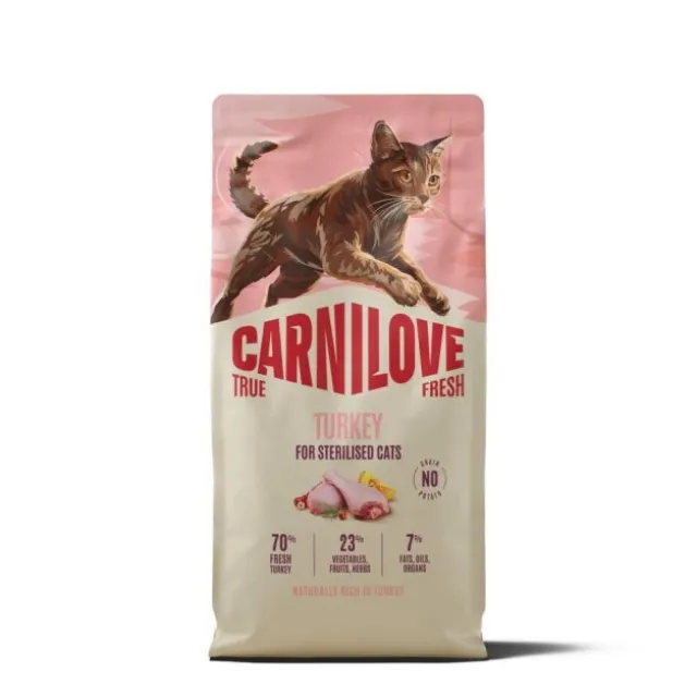 Carnilove True Fresh Cat Adult Sterilised Turkey
