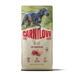 CARNILOVE TRUE FRESH dog dry duck for adult large breeds