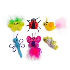 Catstages Cute As A Bug leker 6-pk