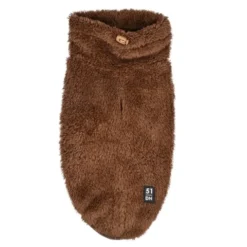 51 Degrees North Turtle Teddy hundegenser, brun