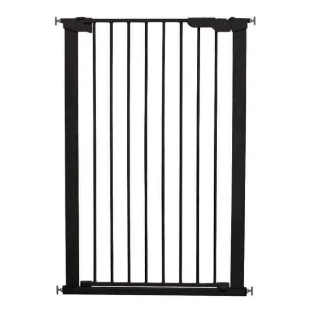 DogSpace Bonnie Hundegrind Sort 73,5-79,6x104,5 cm