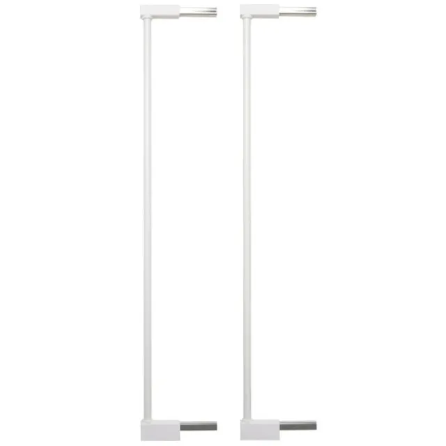 DogSpace Forlengning til Lassie Hundegrind Hvit 7 cm 2-pk