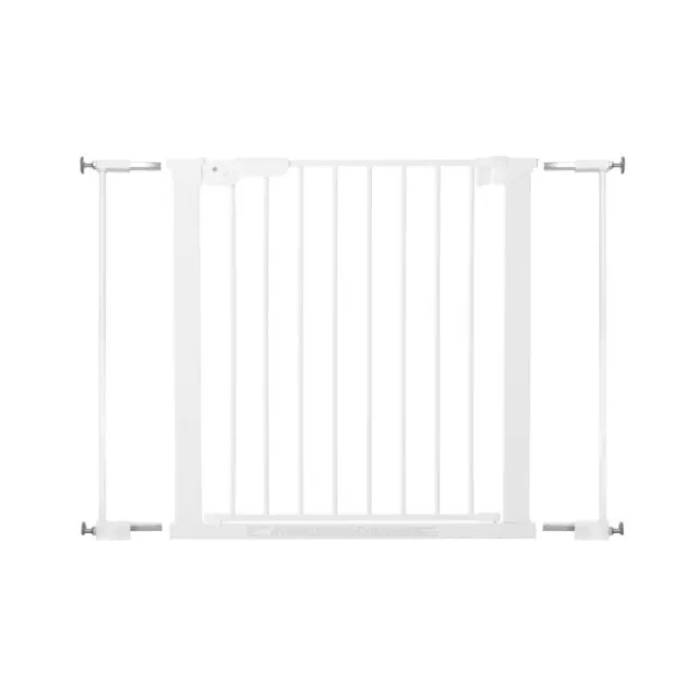 DogSpace Forlengning til Lassie Hundegrind Hvit 7 cm 2-pk