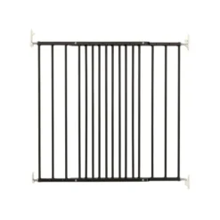 DogSpace Lucky Hundegrind Utdragbar Sort 62,5-106,8x72,5 cm