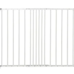 DogSpace Lucky Hundegrind Utdragbar Hvit 62,5-106,8x72,5 cm