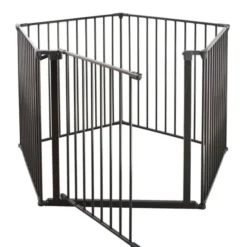 DogSpace Max 2-i-1 Hundegrind/Valpehage Sort