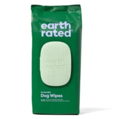 Earth Rated Komposterbare Våtservietter Lavendel, 100-pakning