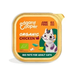 Edgard & Cooper Cat Adult Organic Paté Chicken 85 g