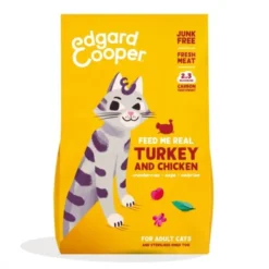 Edgard & Cooper Cat Adult Turkey & Chicken 2 kg