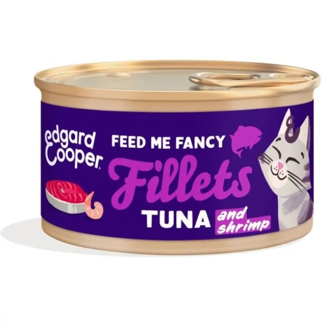 Edgard & Cooper Cat Fillets Tuna & Shrimp 70 g