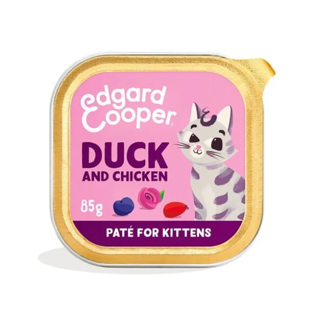 Edgard & Cooper Cat Kitten Paté Duck/Chicken 85g