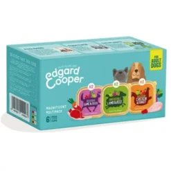 Edgard & Cooper Dog Adult Multipack, 6x100 g