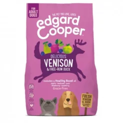 Edgard & Cooper Dog Grain Free Hjort & And
