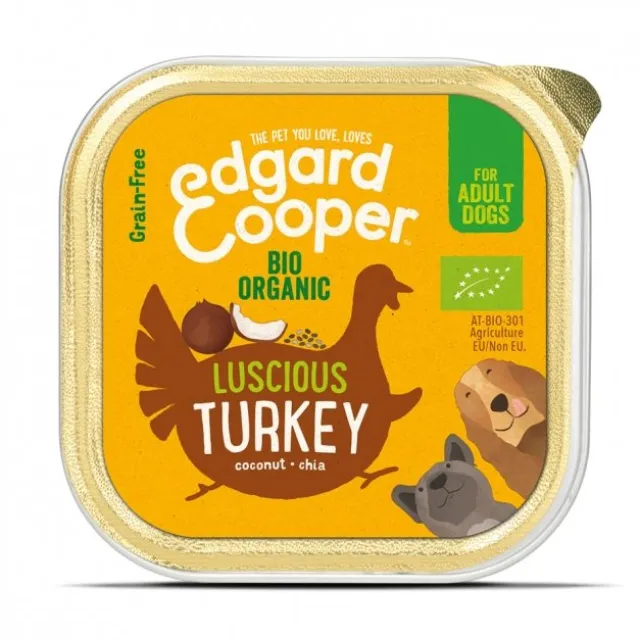 Edgard & Cooper Dog Økologisk kalkun 100 g