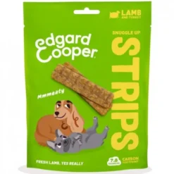 Edgard & Cooper Dog Strips Lam & Kalkun 75 g