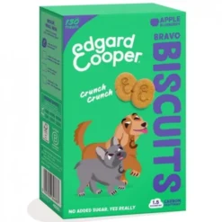 Edgard & Cooper Hundekjeks eple & Blåbær 400 g