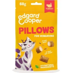 Edgard&Cooper Pillows Kattegodbiter Kalkun & Kylling 60 g