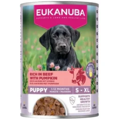 Eukanuba Dog Wet Puppy Beef with Pumpkin 400g