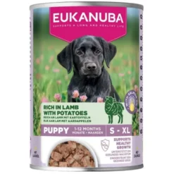 Eukanuba Dog Wet Puppy Lamb with Potatoes 400g