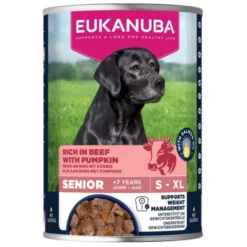 Eukanuba Dog Wet Senior Beef with Pumpkin 400g