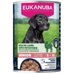 Eukanuba Dog Wet Senior Lamb with Potatoes 400g