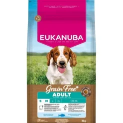 Eukanuba Grain Free Adult Small & Medium Breed Ocean Fish