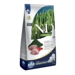 Farmina N&D Dog Spirulina & Lamb Puppy M/L 7 kg