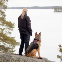 Feel Active Outdoor Hundsele med Lomme, Svart