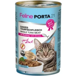 Feline Porta 21 Cat Adult Tuna with Shirasu