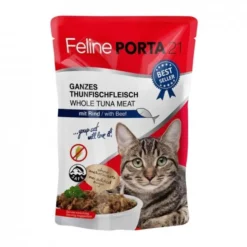 Feline Porta 21 Cat Adult Tuna with Beef 100 g