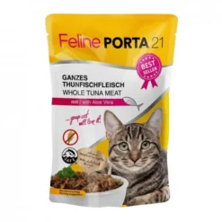 Feline Porta 21 Cat Adult Tuna with Aloe Vera 100 g