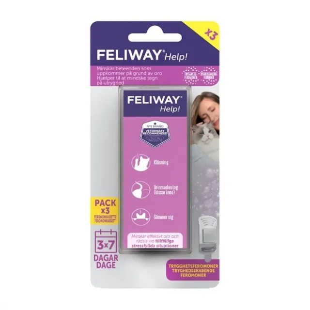 Feliway Help Refill 3-pk