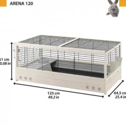 Ferplast Arena 120 Kaninbur 125x64,5x51 cm
