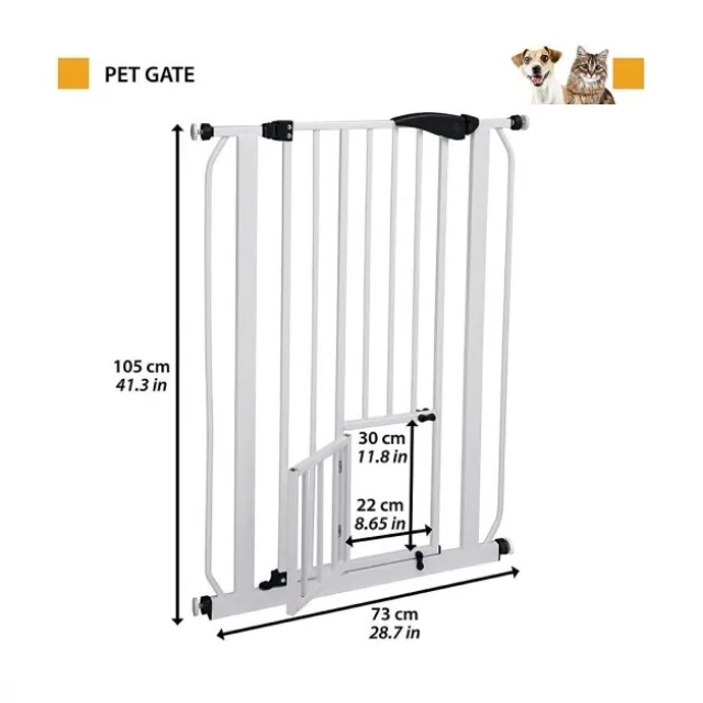 Ferplast hundegrind, 105 cm