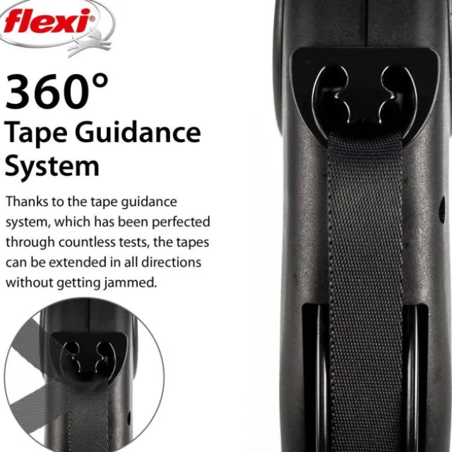 Flexi Giant L Black Edition 8m