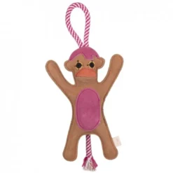 Gaia Suede Ape brun/rosa med håndtak