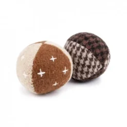 Gaia Upcycled Wool Katteleke Mini Baller 2-pk