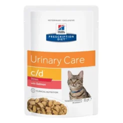 Hills Diet Cat c/d Salmon 12x85g