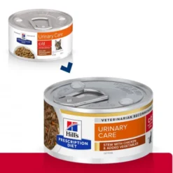 Hill’s Perscription Diet Feline c/d Multicare Stress Urinary Care Stew Chicken & Vegetables 82 g