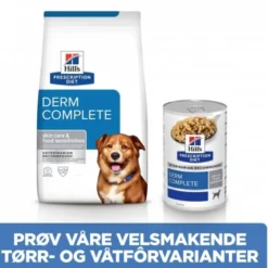 Hill's Prescription Diet Canine Derm Complete Skin Care & Food Sensitivities